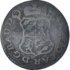 Coin, LIEGE, John Theodore, Liard, 1751, Liege, VF(30-35), Copper, KM:155