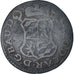 Coin, LIEGE, John Theodore, Liard, 1751, Liege, VF(30-35), Copper, KM:155