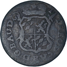 Monnaie, Liège, John Theodore, Liard, 1750, Liege, TB+, Cuivre, KM:155