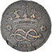 Moneta, DEPARTAMENTY WŁOSKIE, SARDINIA, Carlo Emanuele IV, 2 Denari, 1800