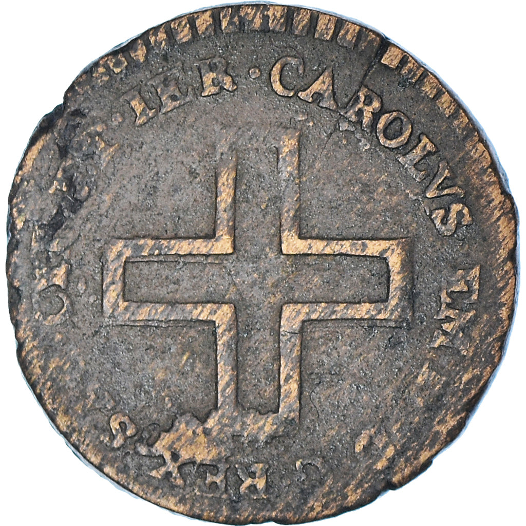 Moneda, Estados italianos, SARDINIA, Carlo Emanuele IV, 2 Denari, 1800, Torino