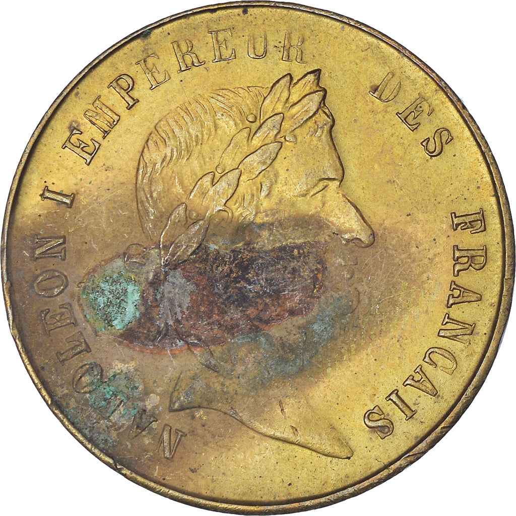 Francia, medalla, Napoléon III empereur des français, MBC, Latón