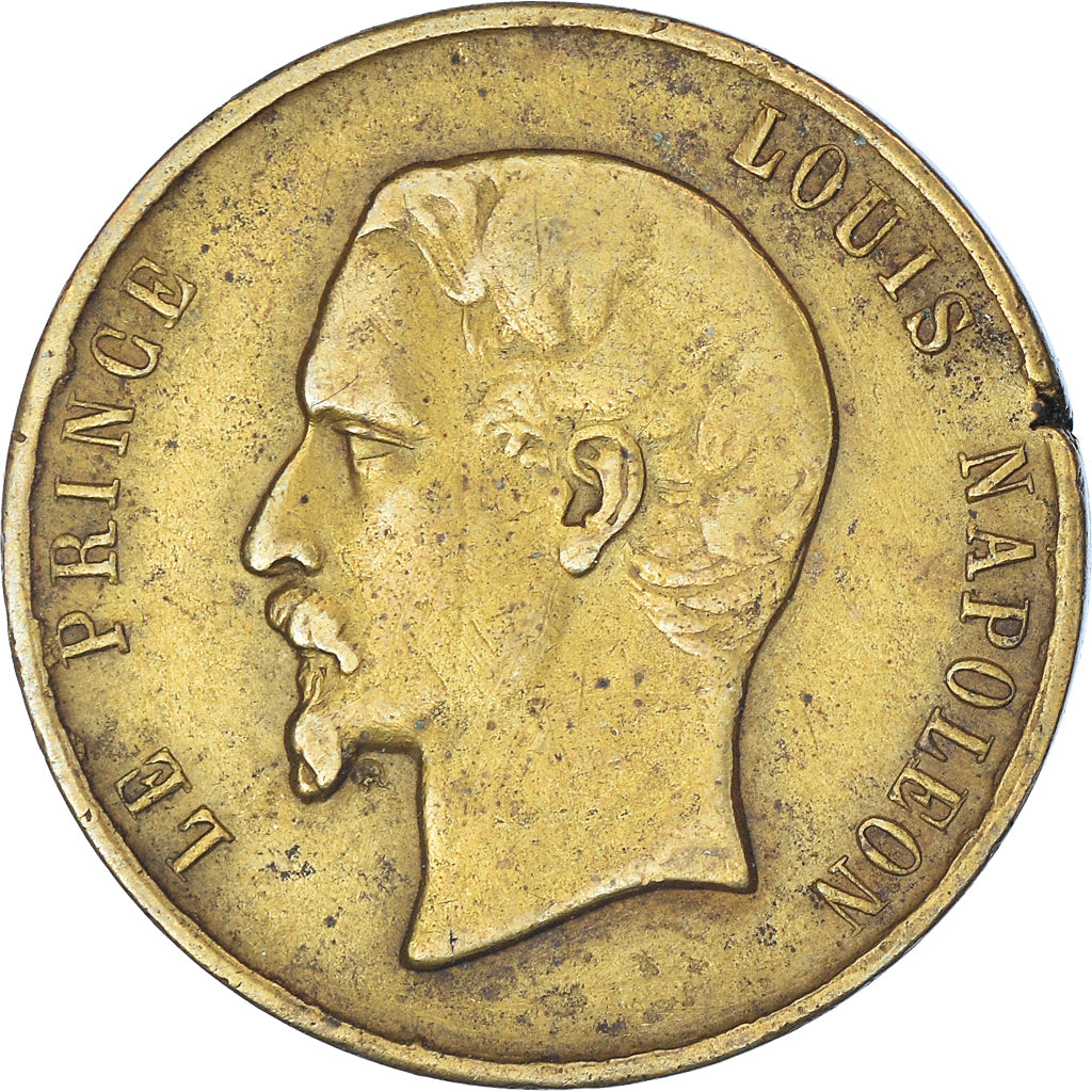 France, Médaille, Napoléon III empereur des français, TTB, Laiton