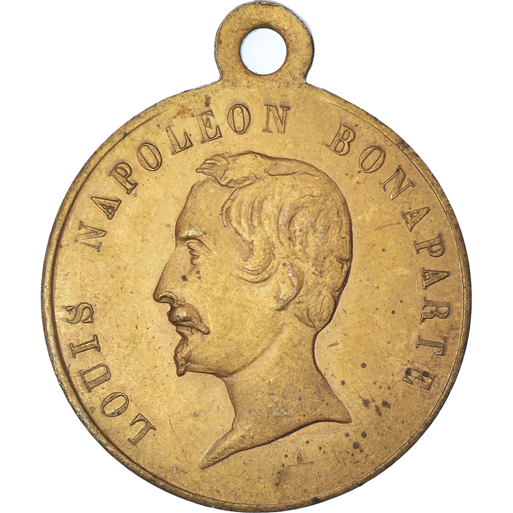 France, Medal, Louis Napoléon Bonaparte Réélu au Suffrage Universel