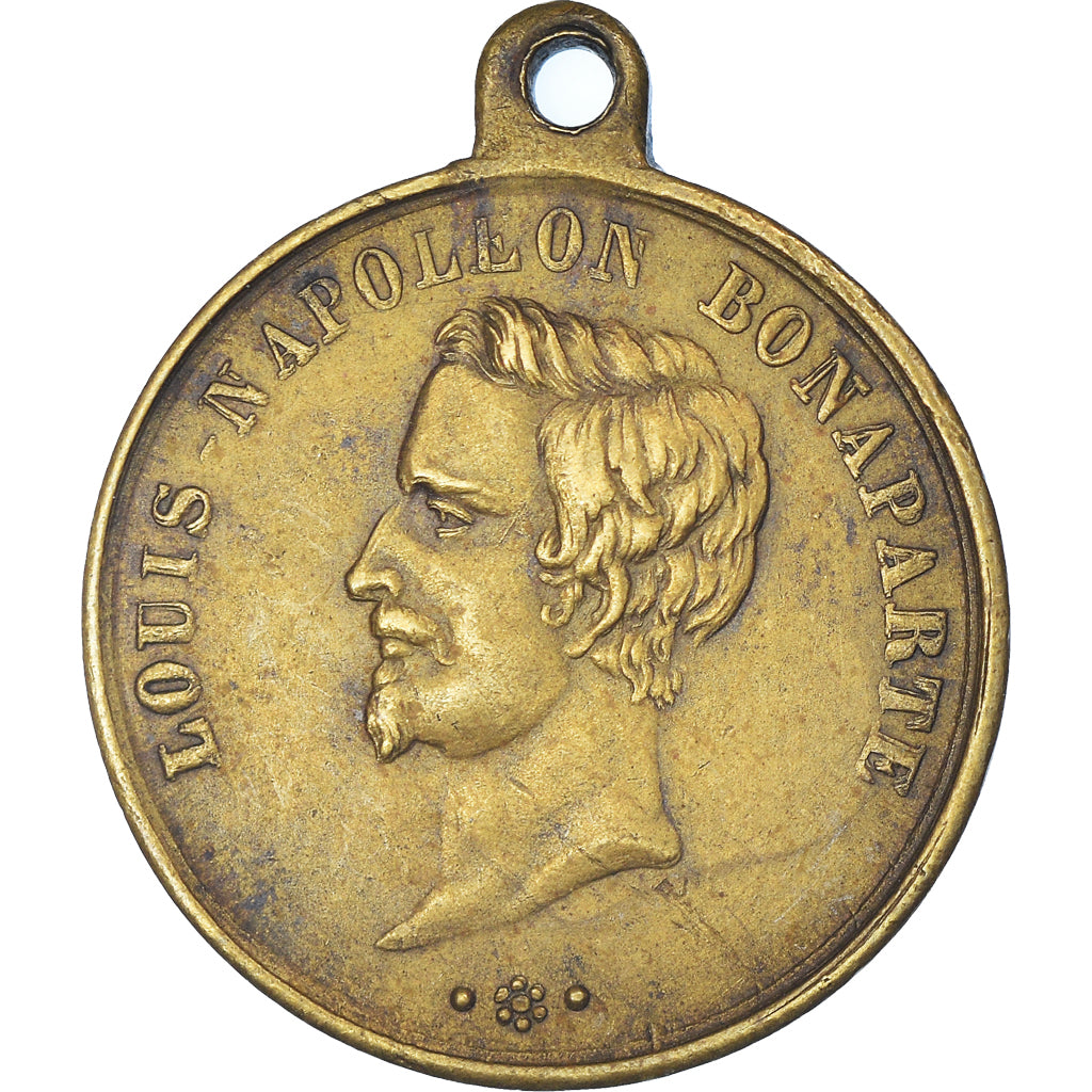 França, medalha, Louis Napoléon Bonaparte, acclamation du peuple français
