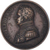 France, Medal, Mort de Charles Ferdinand, Duc de Berry, 1820, AU(50-53), Copper