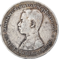 Coin, Thailand, Rama V, Baht, EF(40-45), Silver