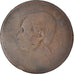 Moeda, Camboja, Norodom I, 10 Centimes, 1860, G(4-6), Bronze, KM:M3
