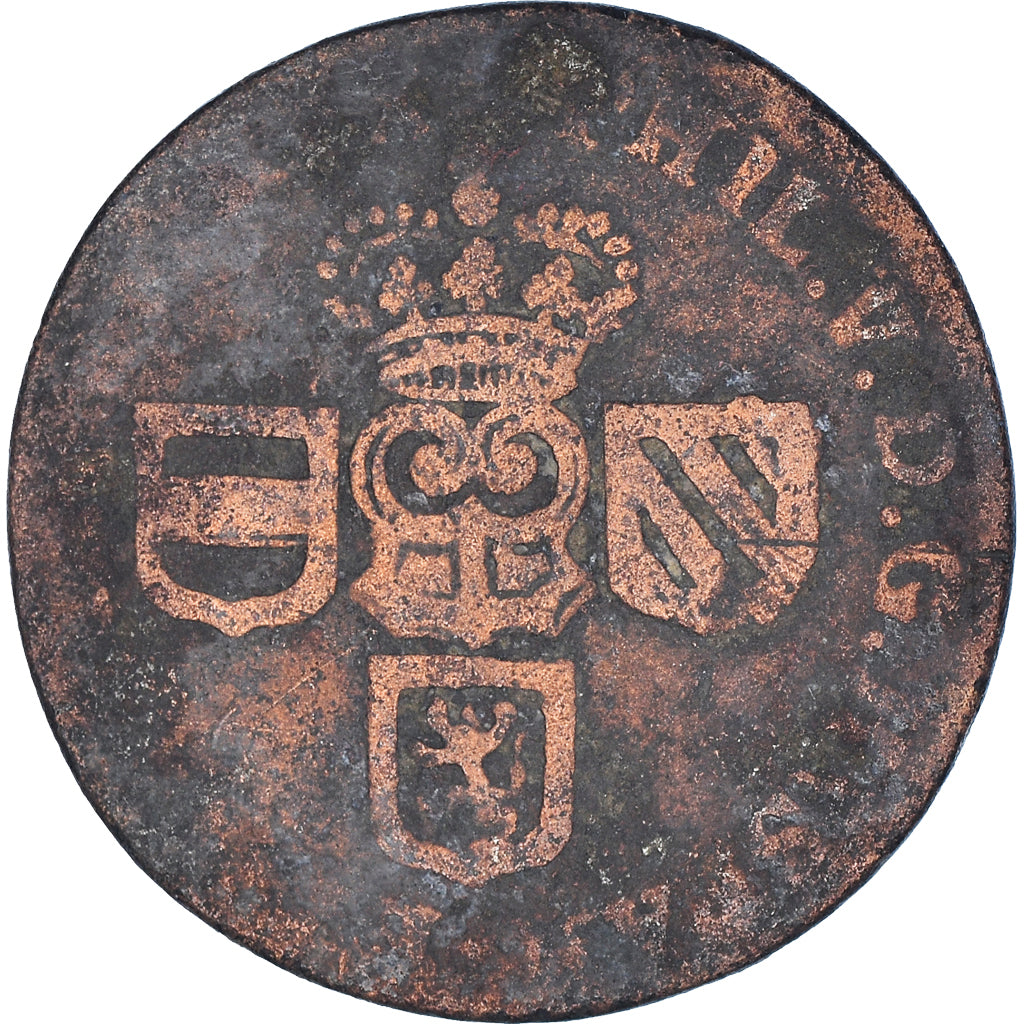 Coin, Spanish Netherlands, NAMUR, Philip V of Spain, Liard, 1710, Namur