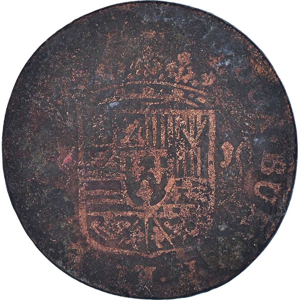 Coin, Spanish Netherlands, NAMUR, Philip V of Spain, Liard, 1710, Namur
