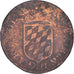 Coin, LIEGE, Maximilian Henry, Liard, Hasselt, VF(20-25), Copper, KM:73