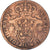 Moneda, Azores, Maria I, 5 Reis, 1795, MBC, Cobre, KM:9