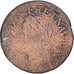 Moneda, Francia, Louis XIII, Double Tournois, BC+, Cobre, CGKL:516
