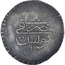 Coin, Tunisia, Abdulhamid I, 1 Rial, 1785 / AH 1199, VF(20-25), Silver