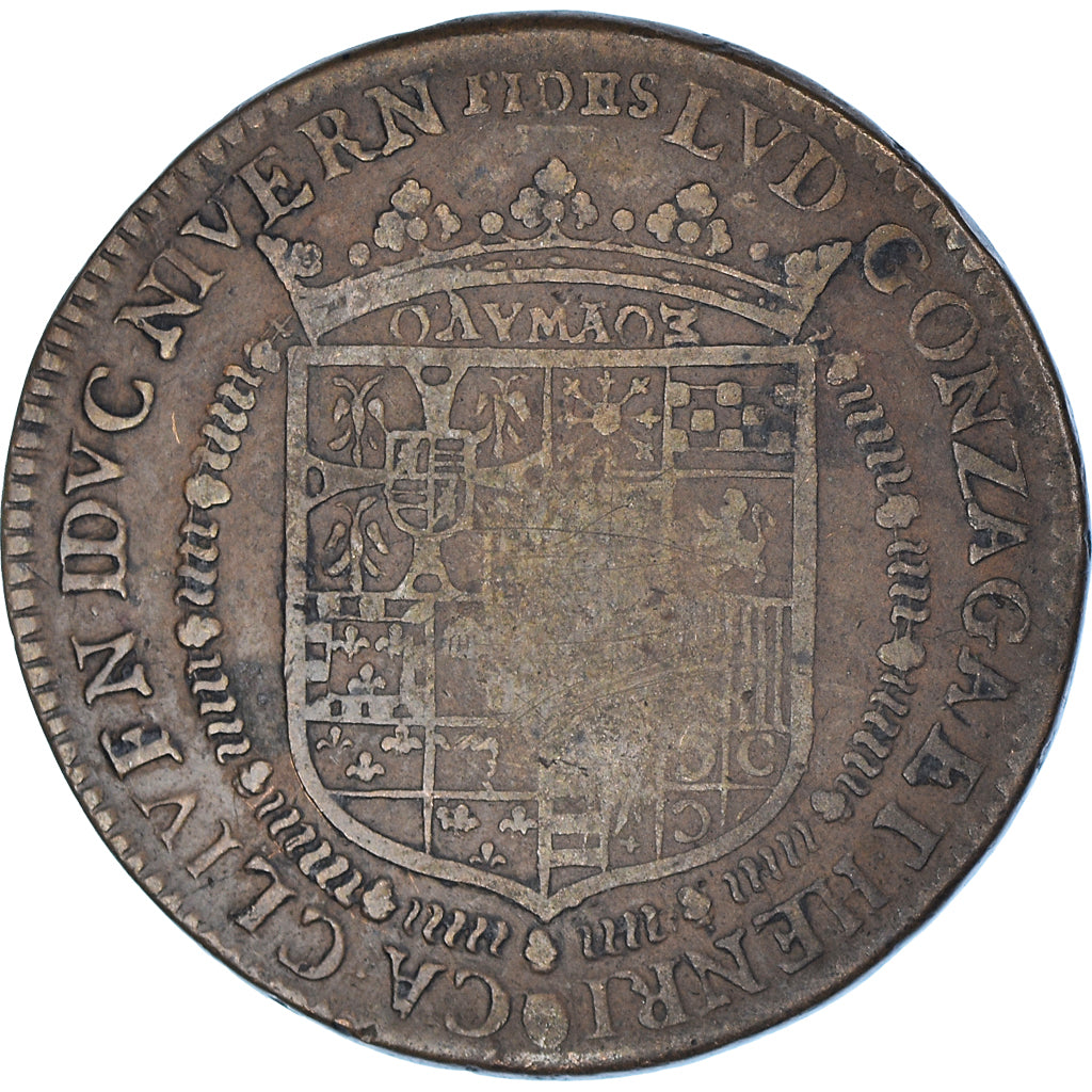Francia, ficha, Ardennes, Rethélois, Louis de Gonzague et Henriette de Clèves