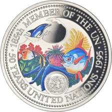 Coin, Palau, 50e anniversaire - Nations Unies, Dollar, 1995, MS(65-70)