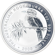 Coin, Australia, Australian Kookaburra, 1 Dollar, 1 Oz, 2000, Perth, MS(65-70)