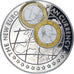 Coin, Uganda, New euro - Austria 1 euro, 1000 Shillings, 1999, MS(65-70)