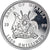 Moneta, Uganda, New euro - Austria 1 euro, 1000 Shillings, 1999, FDC