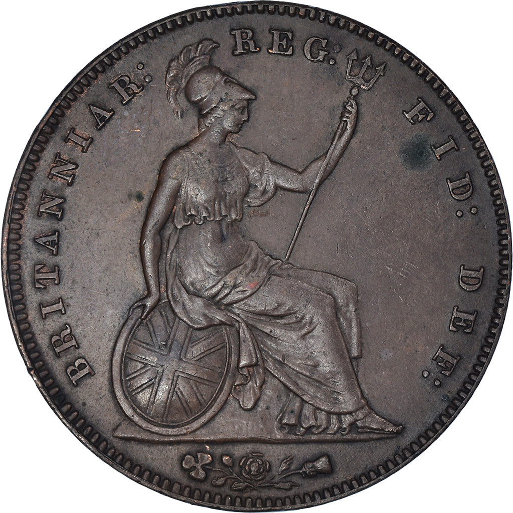 Coin, Great Britain, Victoria, Penny, 1857, British Royal Mint, AU(55-58)