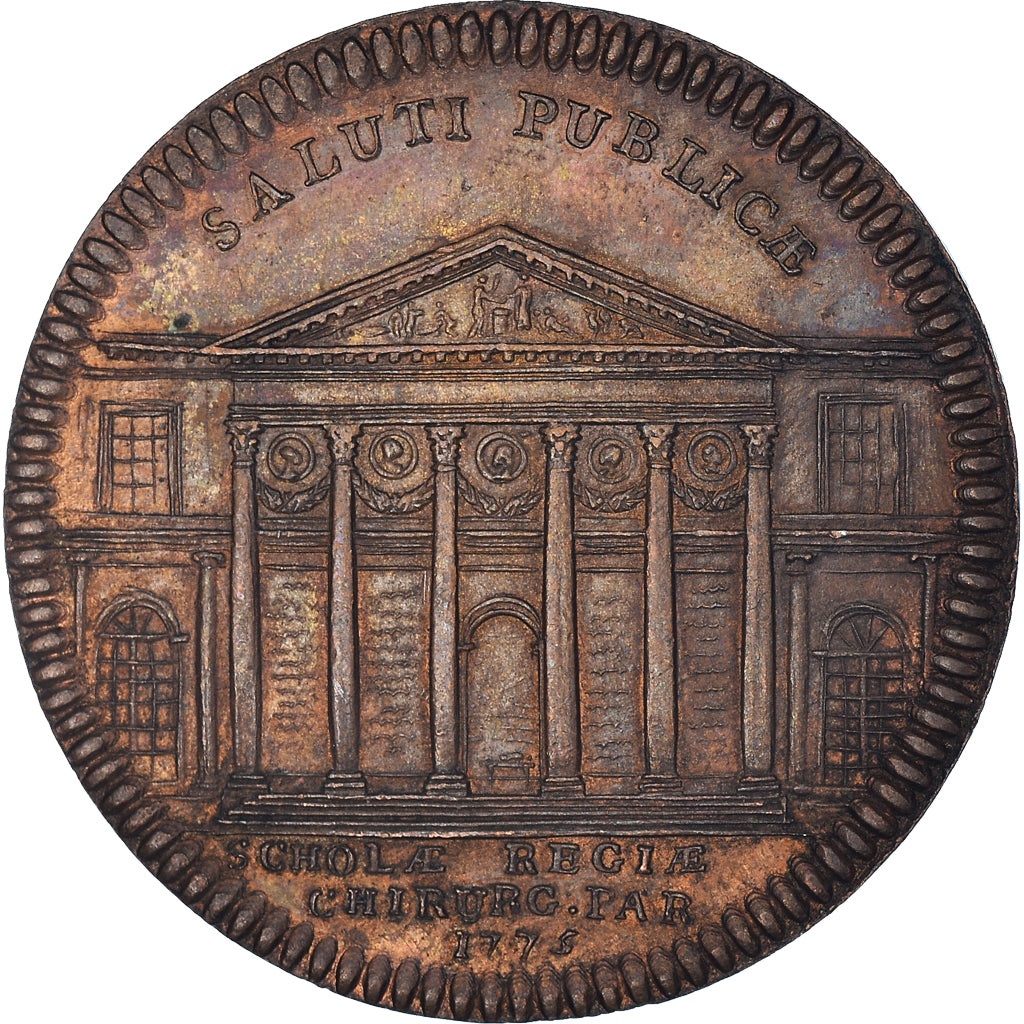 Francja, Token, Académie royale de chirurgie - Saluti Publicae, 1775