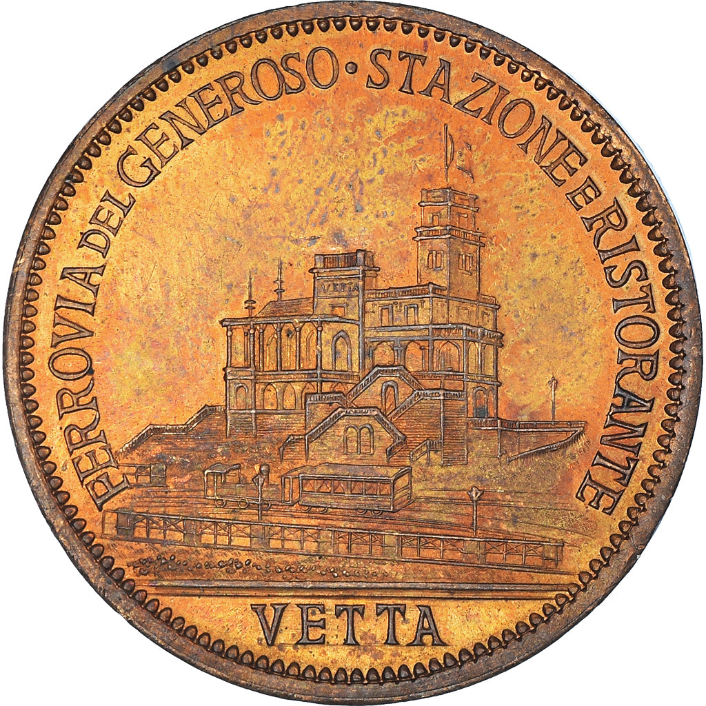 Switzerland, Token, Monte Generoso - Ferrovia del Generoso, MS(63), Copper