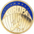 France, Jeton, Ecu Europa, 1999, FDC, Copper Gilt