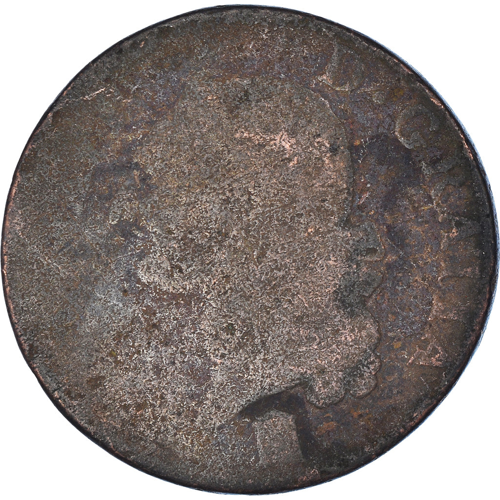 Moeda, França, Louis XVI, Sol ou sou, Sol, 1786, Bordeaux, VF(20-25), Cobre