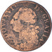 Moeda, França, Louis XVI, Sol ou sou, Sol, 1787, Limoges, VF(20-25), Cobre