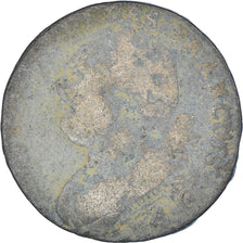 Moneda, Francia, Louis XVI, 12 Deniers, Paris, BC, Métal de cloche, Gadoury:15