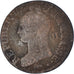 Coin, France, Dupré, 5 Centimes, Paris, Surfrappe du Décime, VF(20-25)