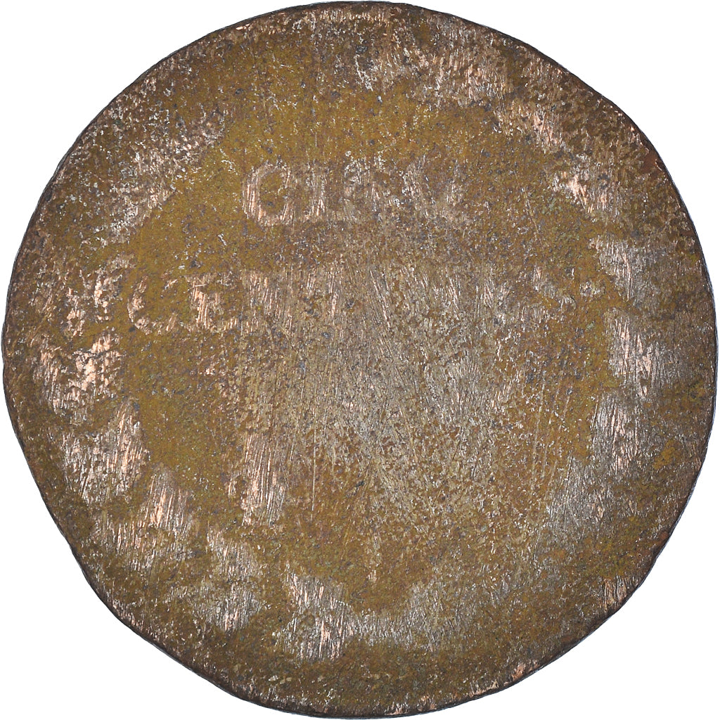 Moneta, Francia, Dupré, 5 Centimes, M+, Rame