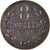 Munten, Guernsey, 8 Doubles, 1902, Heaton, Birmingham, FR+, Bronzen, KM:7