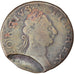 Coin, Ireland, George III, 1/2 Penny, 1769, Fautée, VF(30-35), Copper, KM:137