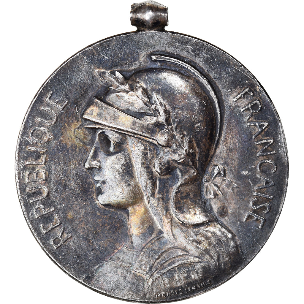 France, Médaille, Médaille Coloniale, Lemaire, TTB, Argent