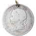 Coin, Colombia, 2 Decimos, 1874, Medellin, percée avec anneau, VF(20-25)