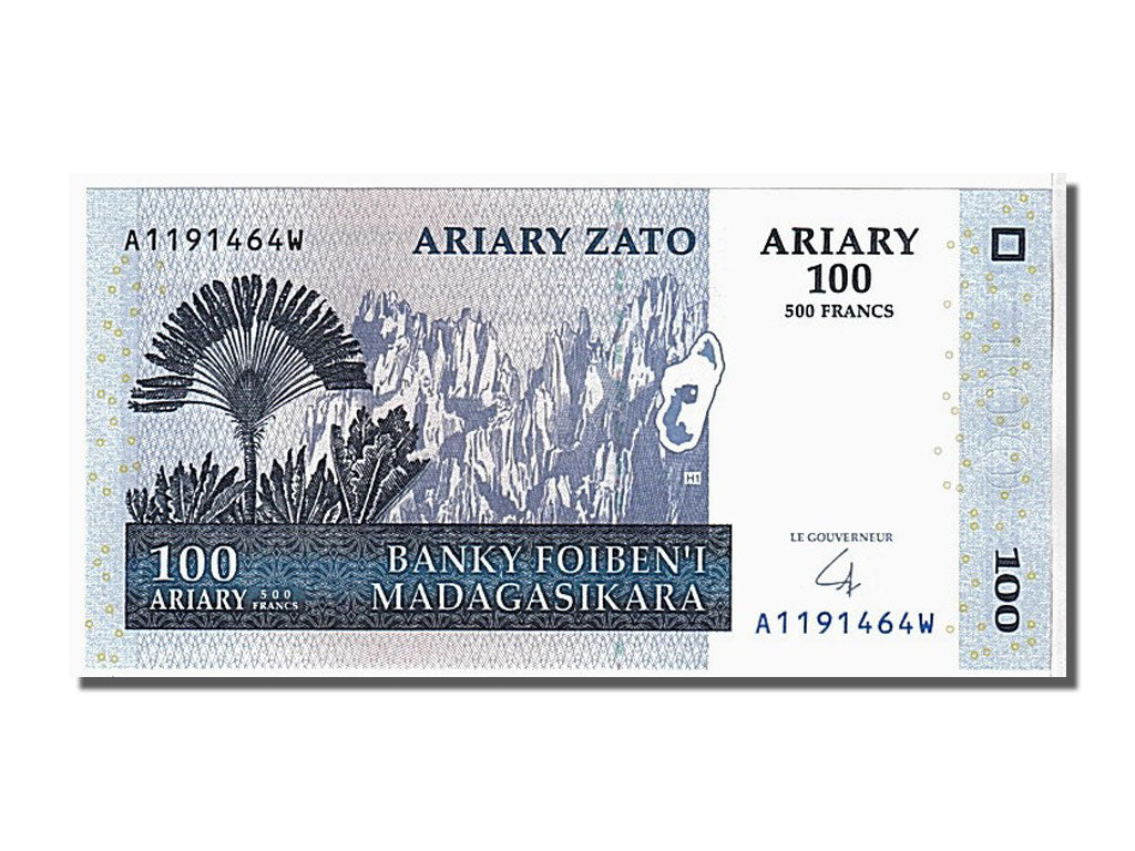 Madagascar, 100 Ariary, 2004, KM:86b, FDS