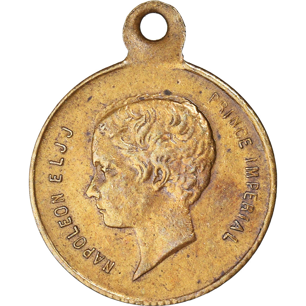 France, Medal, Souvenir de la 1ere communion du Prince impérial, 1868