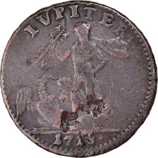 Coin, Sweden, Carl XII, Daler, 1718, Sala and Stockholm, VF(30-35), Copper