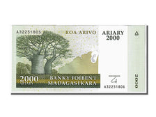 Banconote, Madagascar, 2000 Ariary, 2006, KM:90b, FDS