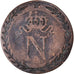 Moneta, Francia, Napoléon I, 10 Centimes, 1809, Paris, MB, Biglione, KM:676.1