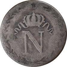 Coin, France, Napoleon I, 10 Centimes, Toulouse, VF(20-25), Billon, Gadoury:190