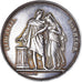 Francja, medal, Mariage, Fidélité Bonheur, 1859, Petit, AU(55-58), Srebro