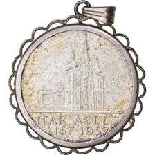 Coin, Austria, 25 Schilling, 1957, Vienna, monture médaille, EF(40-45), Silver