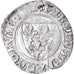 Moeda, França, Charles VI, Blanc Guénar, Sainte-Menehould ou