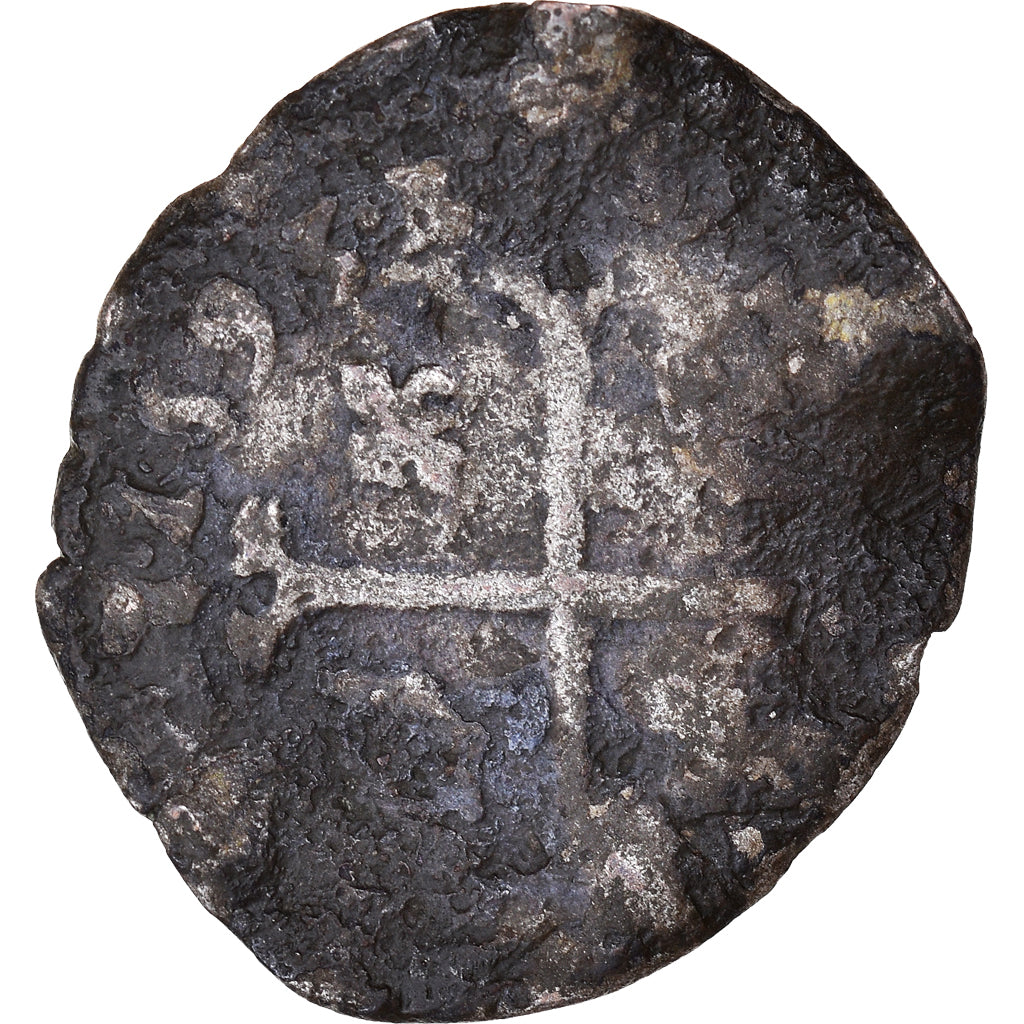 Munten, Frankrijk, Henri IV, Douzain, 1593, ZG+, Billon, Duplessy:1247