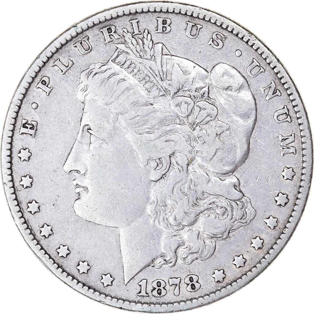 Coin, United States, Dollar, 1878, Philadelphia, VF(30-35), Silver