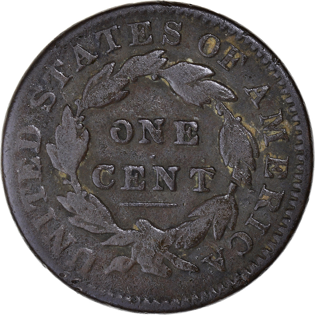 Moneta, USA, Coronet Cent, Cent, 1831, U.S. Mint, VF(20-25), Miedź, KM:45
