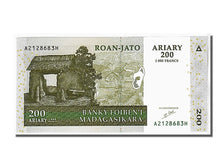 Banconote, Madagascar, 200 Ariary, 2004, FDS