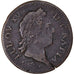 Coin, France, Louis XV, Sol à la vieille tête, 177[?], Montpellier, VF(30-35)